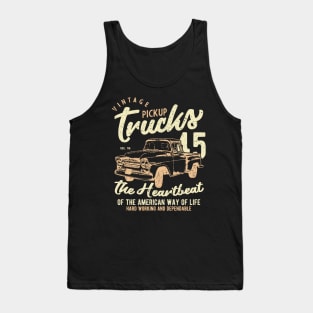 Vintage Pickup Trucks Tank Top